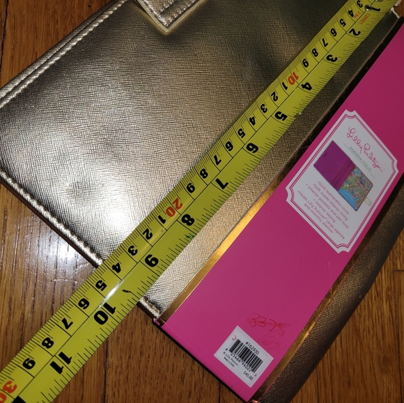 Lilly Pulitzer Seaside Crab Tote Pink & Blue w/Organizer - Picture 8 of 11